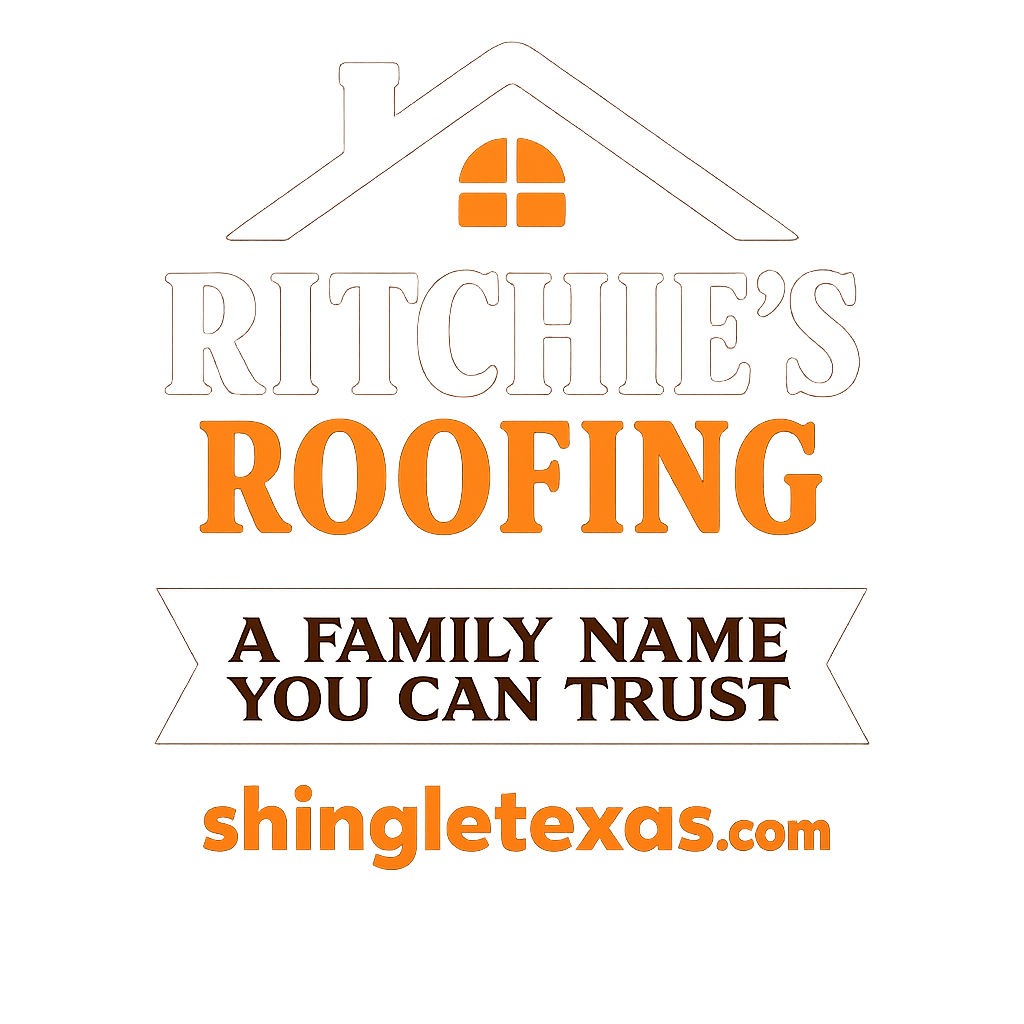 Ritchie’s Roofing stacked logo
